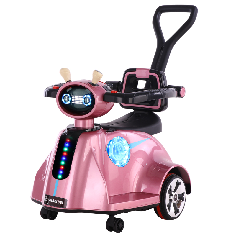 High Quality Children′s Stroller Electric Car with Music and Lights