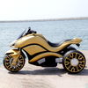 Best Selling New Mini Kids Toy Electric Motorcycle Three Wheel Toy Car with USB